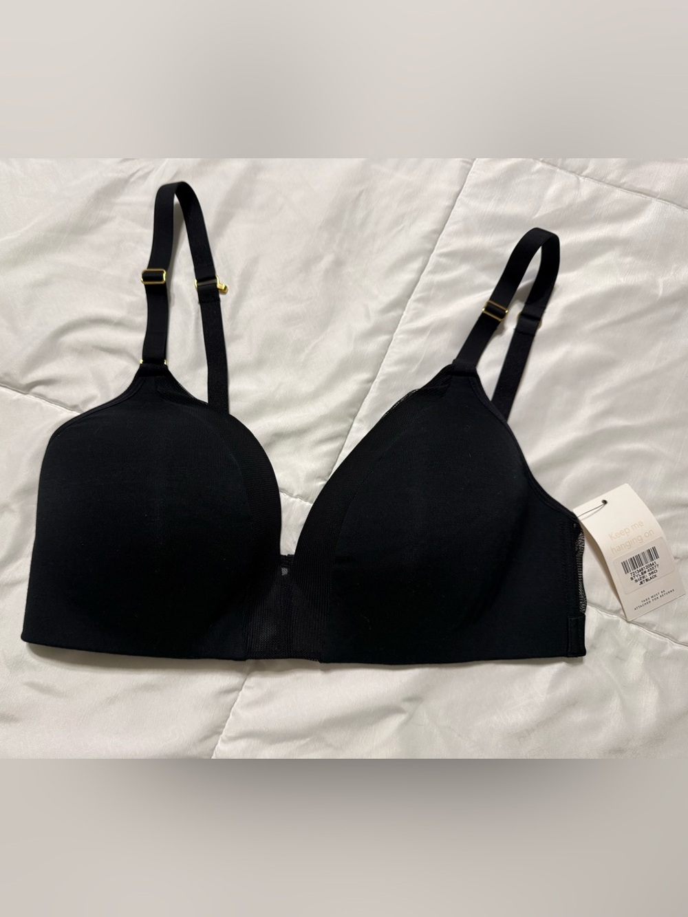 NWT Lively Black wireless bra